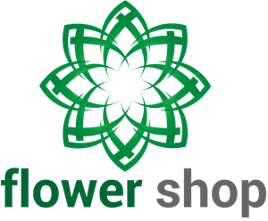 Flower Shop Logo PNG Vector
