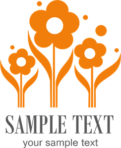 Flowers Logo PNG Vector