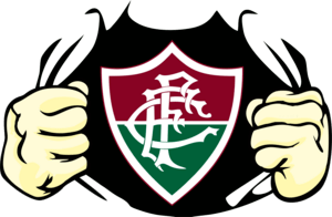 Fluminense Estampa Rasgando Peito Logo PNG Vector