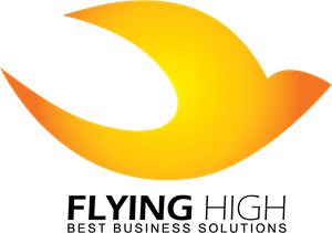 Flying abstract bird Logo PNG Vector