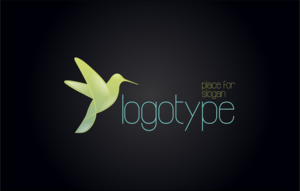 Flying Bird Animal Logo PNG Vector