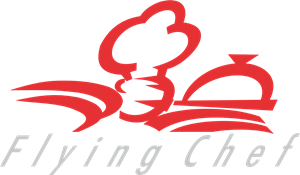 Flying Chef Logo PNG Vector