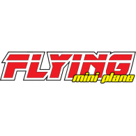 Flying Mini-Plane Logo PNG Vector