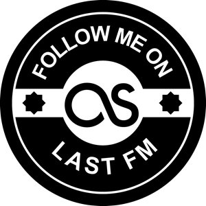 Follow me on Last FM social badge Logo PNG Vector