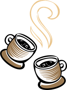 Food Coffee Cup Logo Vector