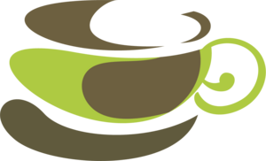 Food Modern Coffee Cup Logo Vector