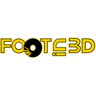 Foot in 3D Logo PNG Vector
