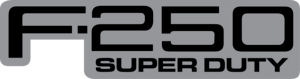 ford f-250 super duty Logo PNG Vector