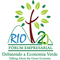Fórum Empresarial Rio+20 Logo PNG Vector