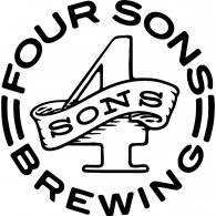 Four Sons Brewing Logo Vector