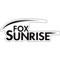 Fox Sunrise Logo PNG Vector