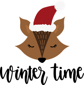 FOX WINTER TIME Logo PNG Vector