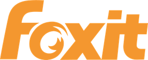 Foxit Logo Vector