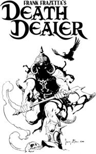 Frank Frazetta Death Dealer Logo PNG Vector