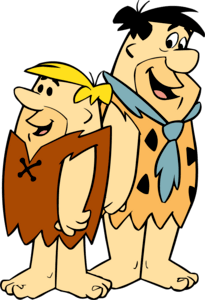 Fred Flintstone & Barney Rubble Logo PNG Vector