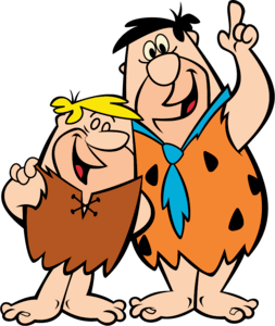 Fred Flintstone & Barney Rubble Logo PNG Vector