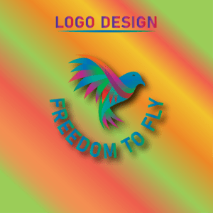 Freedom To Fly Design Logo PNG Vector