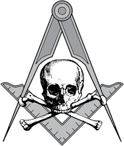 Freemasonry, Masonic Memento Mori Logo Vector