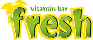 Fresh Vitamin Bar Logo PNG Vector