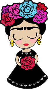 Frida Kahlo Logo Vector