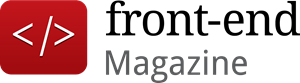 Front end Magazine Logo PNG Vector