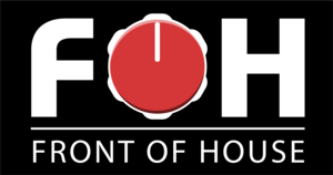 Front of House FOH Logo PNG Vector