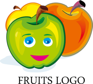 Fruits Logo PNG Vector