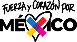 Fuerza y Corazón por México Logo PNG Vector