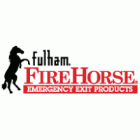 Fulham® FireHorse® Emergency Exit Products Logo Vector