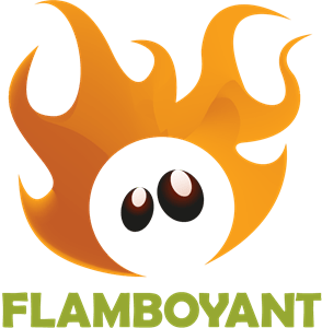 Funky Flame Boy Logo Vector