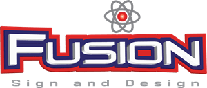 Fusion Sign & Design Logo Vector