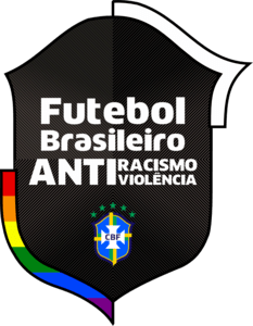 FUTEBOL BRASILEIRO ANTI RACISMO E VIOLÊNCIA Logo PNG Vector