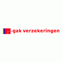 GAK Verzekeringen Logo PNG Vector
