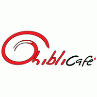 GHIBLI café (script) Logo Vector