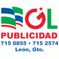 GL Publicidad SA de CV Logo Vector