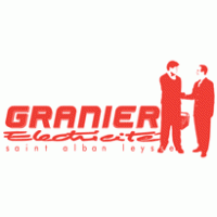 GRANIER Electricite (one color) Logo PNG Vector