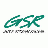 GSR Golf Stream Racing Logo PNG Vector