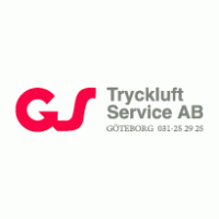 GS Tryckluft Service Logo PNG Vector