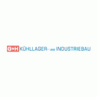 G+H Kuehllager und Industriebau Logo Vector