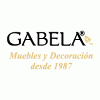 Gabela Muebles y Decoracion Logo Vector