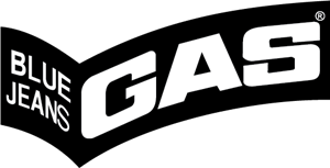 Gas Blue Jeans Logo Vector