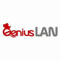 Genius LAN Logo Vector