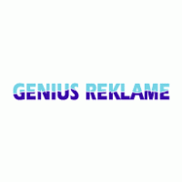 Genius Reklame Logo PNG Vector