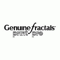 Genuine Fractals PrintPro Logo PNG Vector