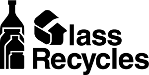 Glass Recycles Logo PNG Vector