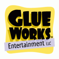 Glue Works Entertainment Logo Vector