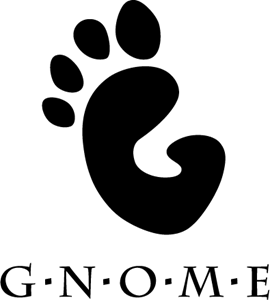 Gnome GNU/Linux Logo PNG Vector