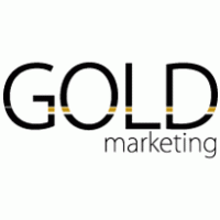 Gold Marketing Logo PNG Vector