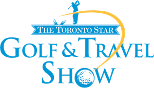Golf & Travel Show Logo Vector