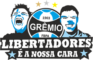 Grêmio Libertadores Nossa Cara Logo PNG Vector